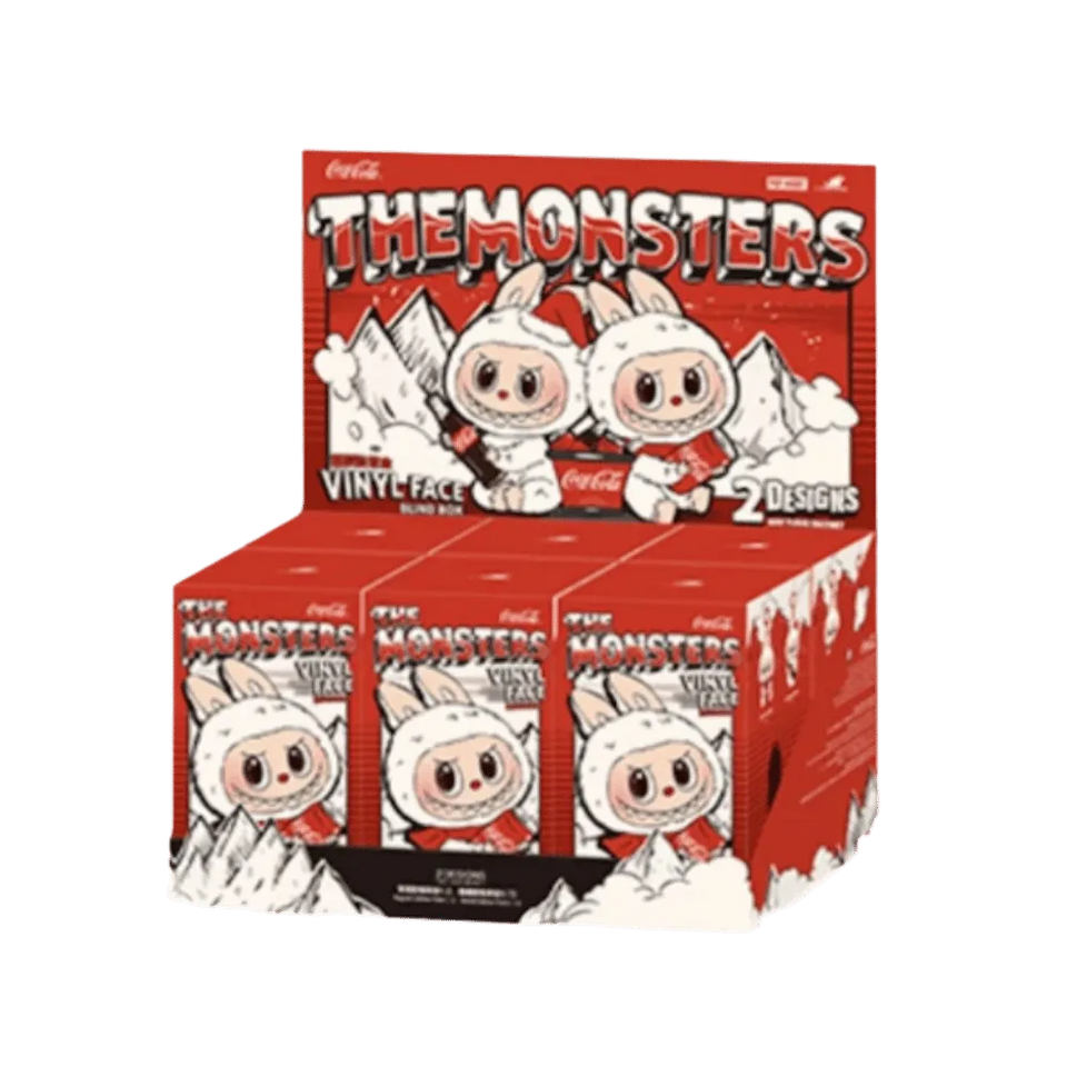Pop Mart Labubu The Monsters Coca Cola Series Vinyl Face Sealed Case (6 Blind Box)