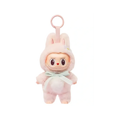 Pop Mart Labubu Mokoko Close to Sweet Vinyl Plush Doll Pendant Keychain