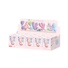Pop Mart Labubu The Monsters Lazy Yoga Series Figures Sealed Case (10 Blind Boxes)
