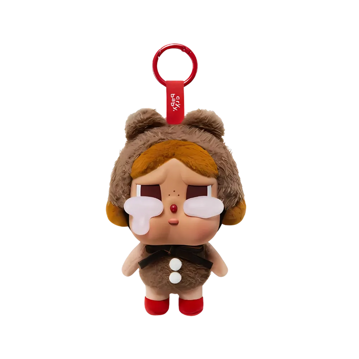 Pop Mart CryBaby Crying Again Series Love Makes Us Cry Vinyl Face Plush