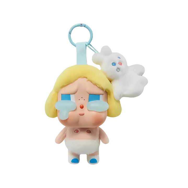 Pop Mart CryBaby Crying Again Series Baby Blonde (Super Secret Edition) Vinyl Face Plush