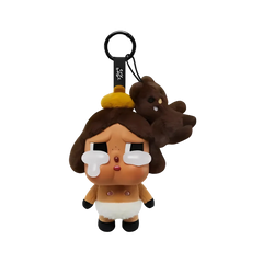 Pop Mart CryBaby Crying Again Series Baby Brown (Secret Edition) Vinyl Face Plush