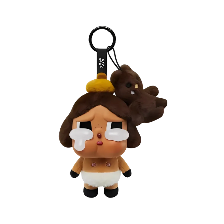 Pop Mart CryBaby Crying Again Series Baby Brown (Secret Edition) Vinyl Face Plush