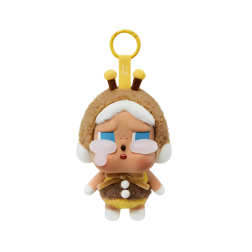 Pop Mart CryBaby Crying Again Series I'll Bring You A Flower Vinyl Face Plush