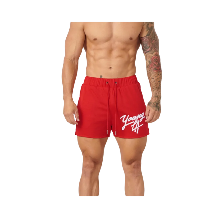YoungLA Legacy Shorts Red