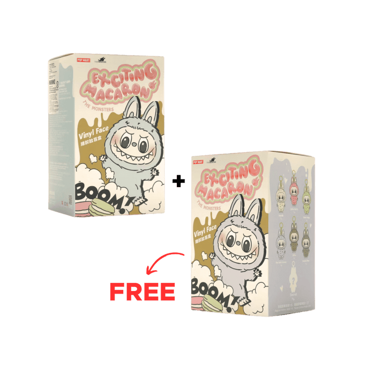 Pop Mart Labubu The Monsters Tasty Macarons Vinyl Face Sealed Case Pack of 1