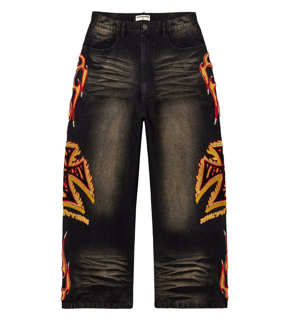 Vale Forever Inferno Denim Jeans Black