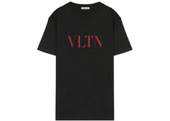Valentino VLTN Print T-Shirt Black/Red