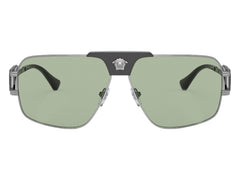 Versace Aviator Sunglasses Green Gunmetal (VE2251 1001/2)