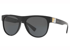 Versace Greca Tetris Sunglasses Dark Grey/Black (VE4346 GB1/87)