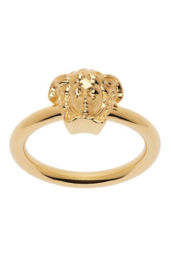 Versace Medusa Head Ring Gold