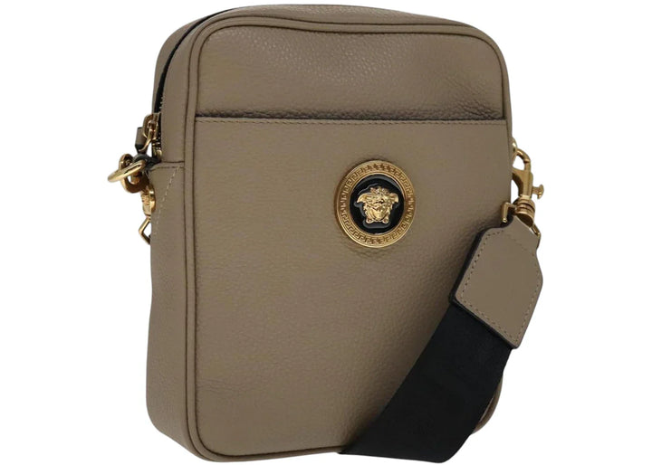 Versace Medusa Logo Crossbody Olive Green