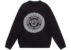 Versace Medusa Logo Sweatshirt Black