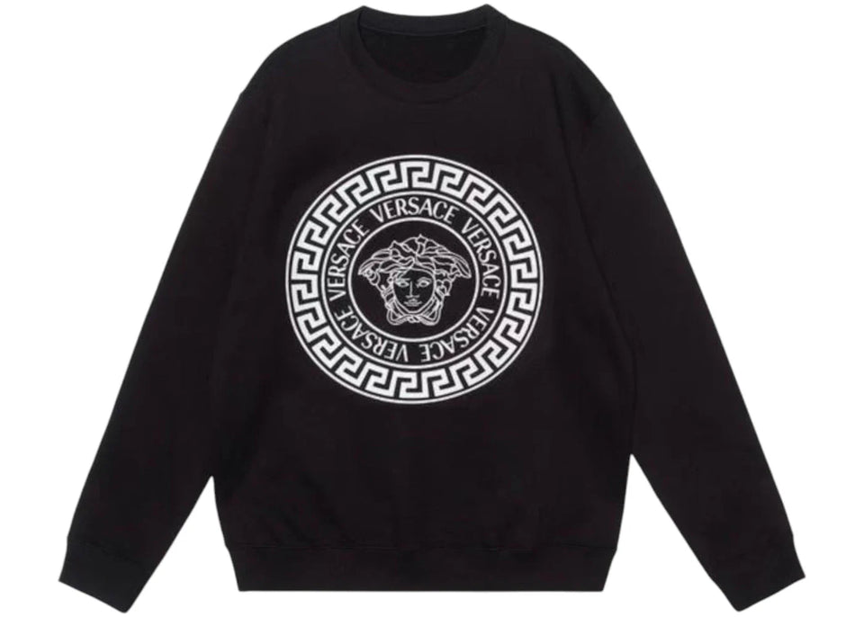 Versace Medusa Logo Sweatshirt Black