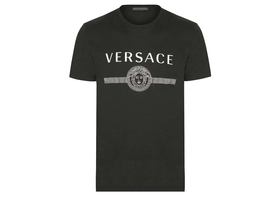 Versace Medusa Logo T-Shirt Black