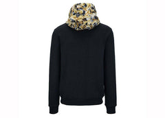 Versace Printed Hood Sweatshirt Black/Yellow