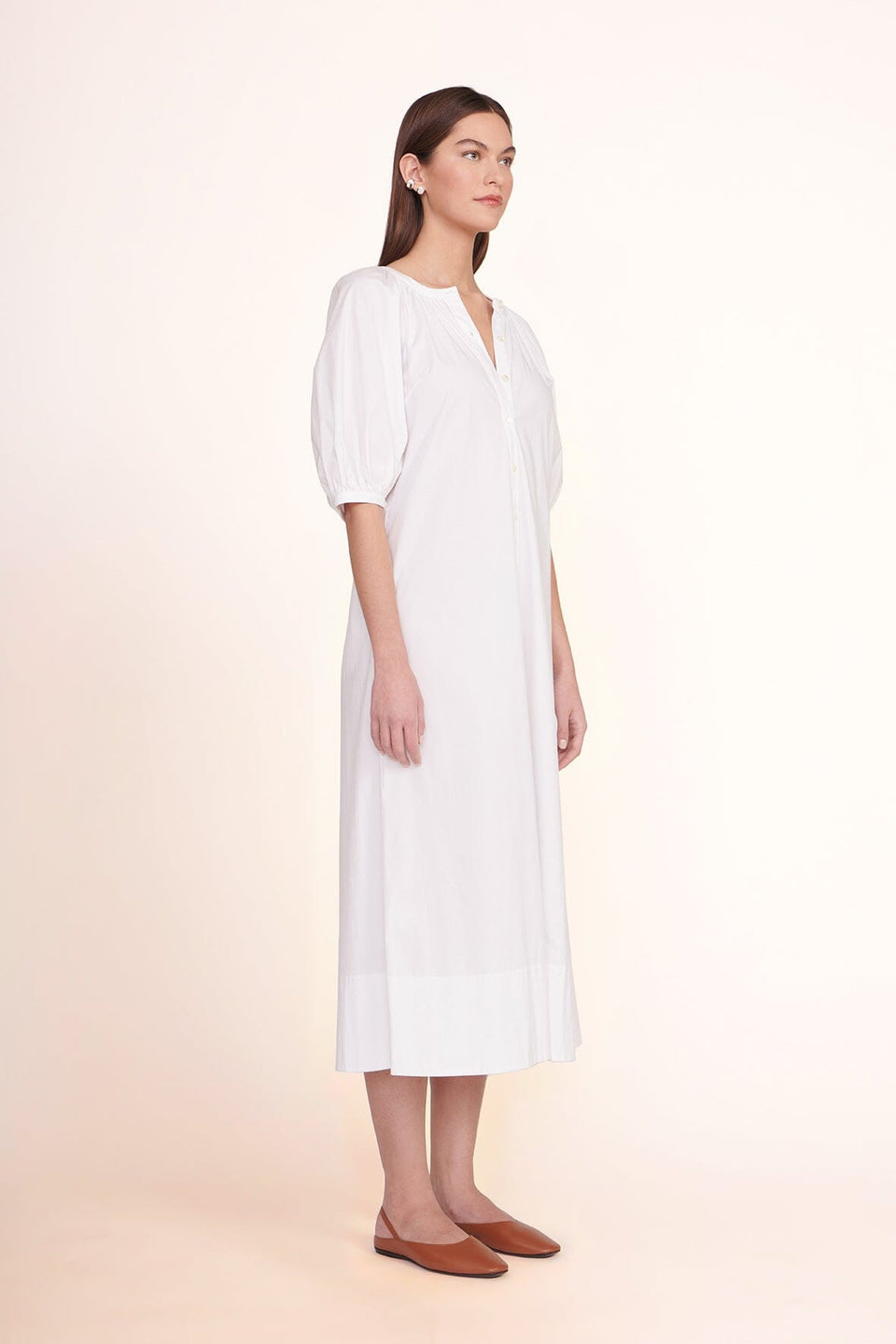 VINCENT DRESS WHITE