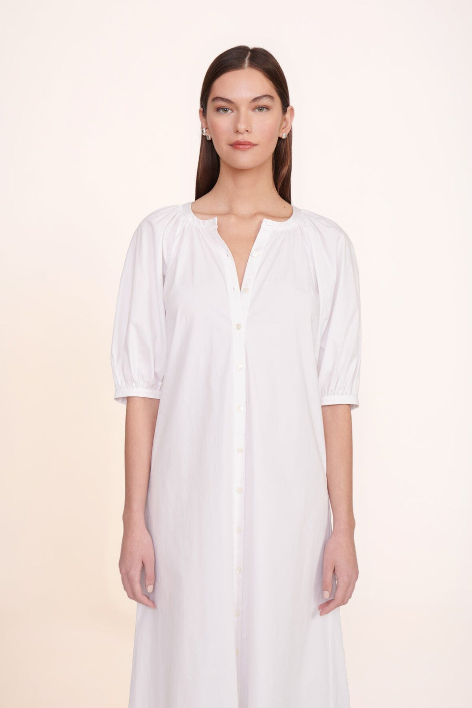 VINCENT DRESS WHITE