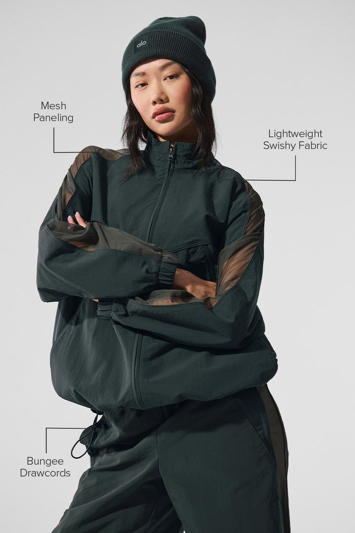 Alo Yoga Origin Full-Zip Track Jacket