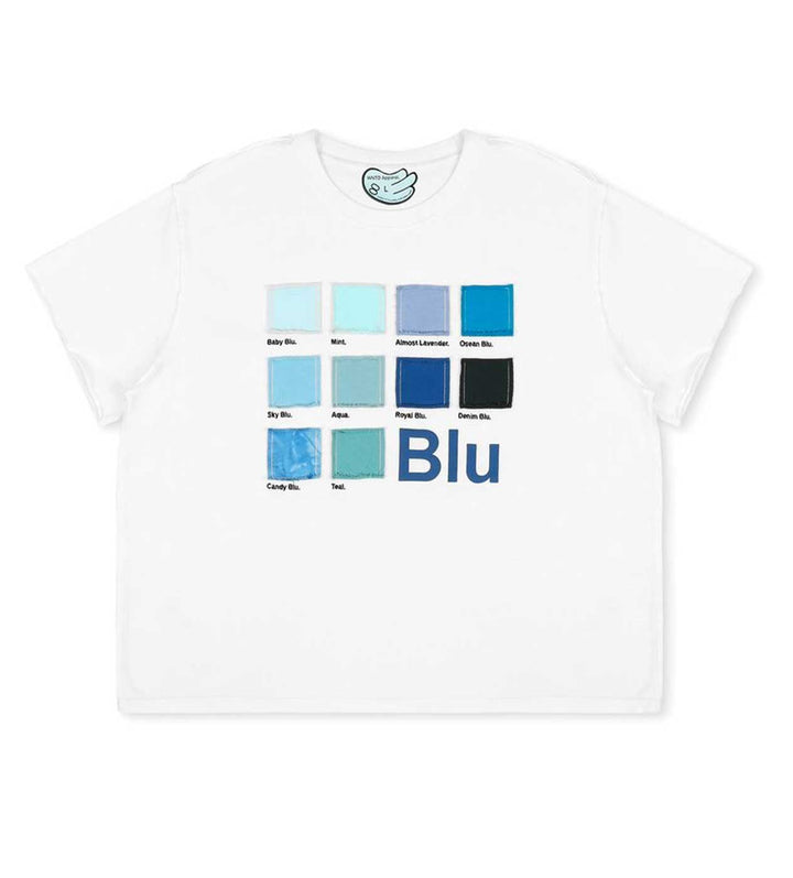 WNTD Apparel WNTD Blu Color Palette Tee White