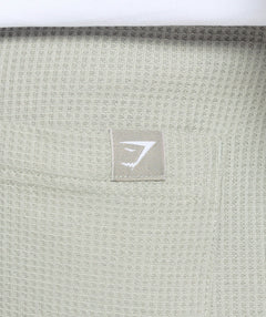 Gymshark Waffle Shorts Stone Grey