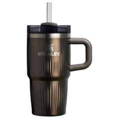 Stanley The Quencher H2.0 Fluted Tumbler with Handle 20 OZ Gunmetal Shine