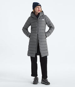 The North Face Women Aconcagua Parka Smoked Pearl TNF Black White Dune Space