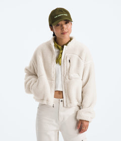 The North Face Women’s Extreme Pile 2 Full-Zip Jacket White Dune
