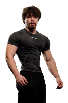 YOUNG LA 475 SuperVillain Compression Tees BLACK