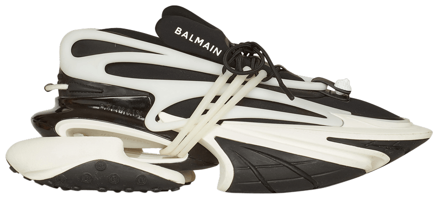 Balmain Unicorn Low Black White
