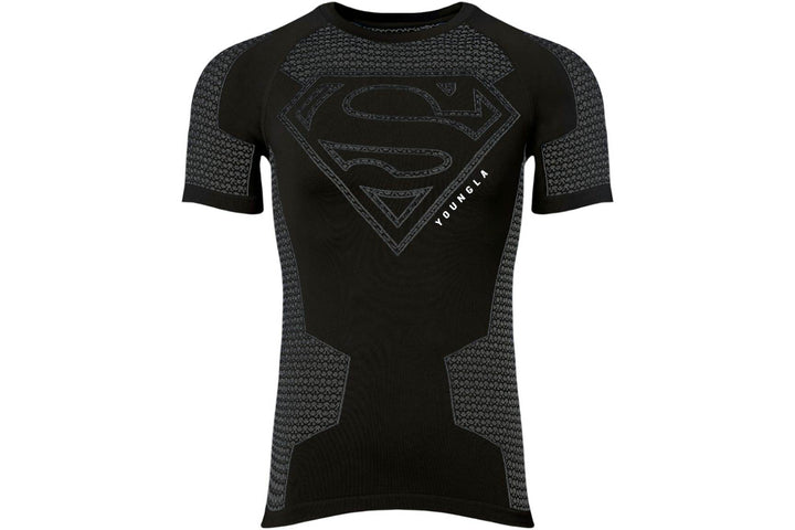 YoungLA x Superman Compression T-Shirt Black