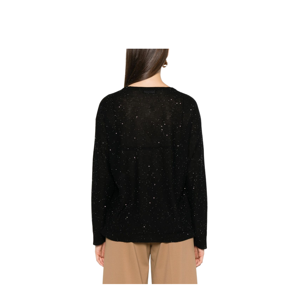 Wool V-Necked Sweater