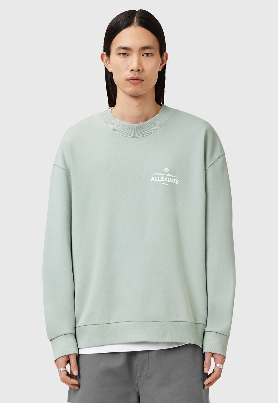 SOLEIL CREW Sweatshirt Slate Green