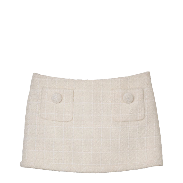 Tweed Mini Skirt