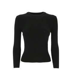 Open-Knit Wool Top