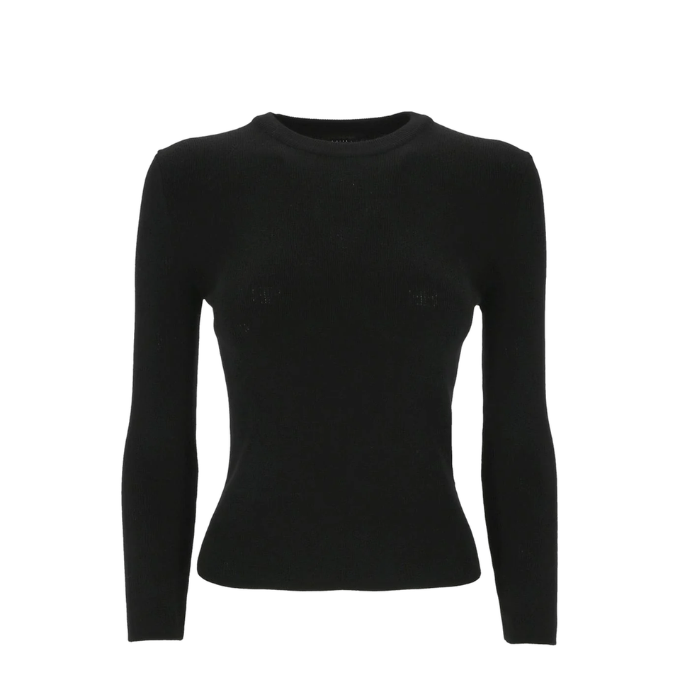 Open-Knit Wool Top