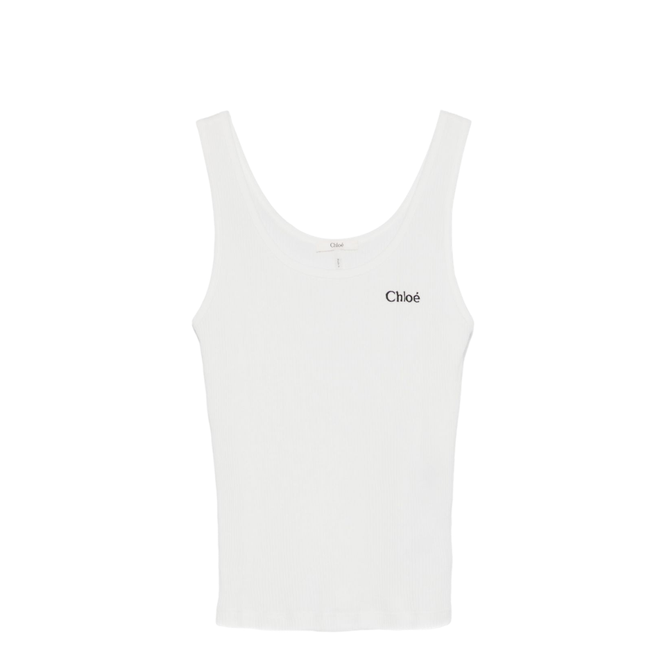 Logo Tank Top in Jersey