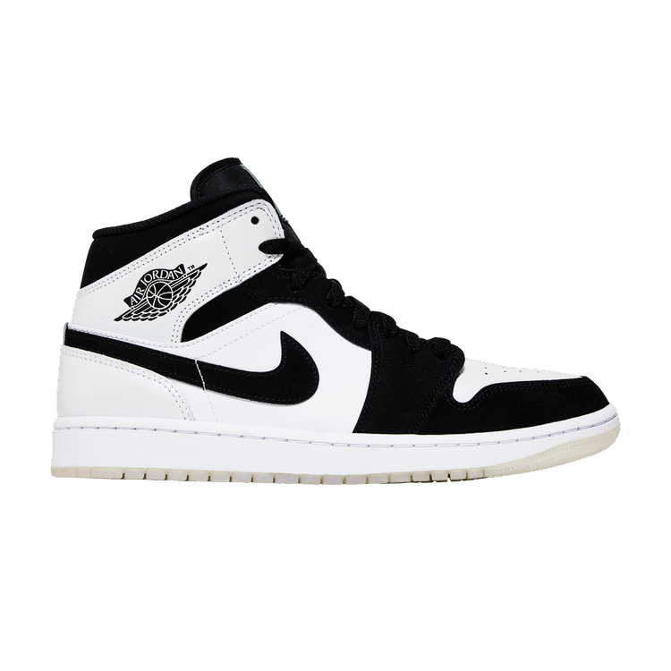 Air Jordan 1 Mid SE Black And White