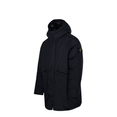 Hooded Down Parka with Anti-Drop and Multi-Pocket Design