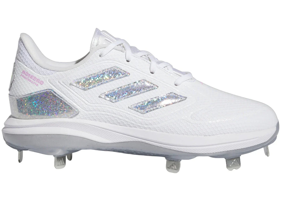 Adidas Adizero Purehustle 3 Sis Bates Cloud White Silver Metallic Team Solar Yellow (Women'S)