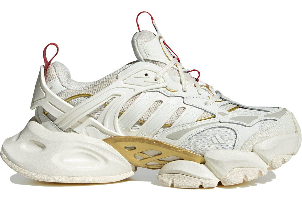 adidas XLG Runner Deluxe Off White Gold Metallic Red