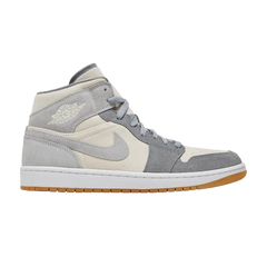 Air Jordan 1 Mid Coconut Milk Particle Grey