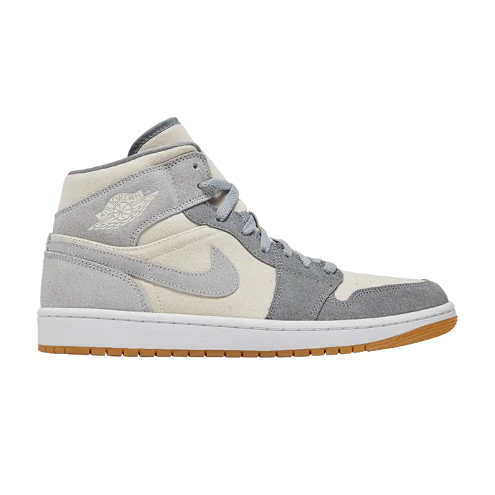 Air Jordan 1 Mid Coconut Milk Particle Grey