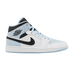 Air Jordan 1 Mid White Ice Blue 2023