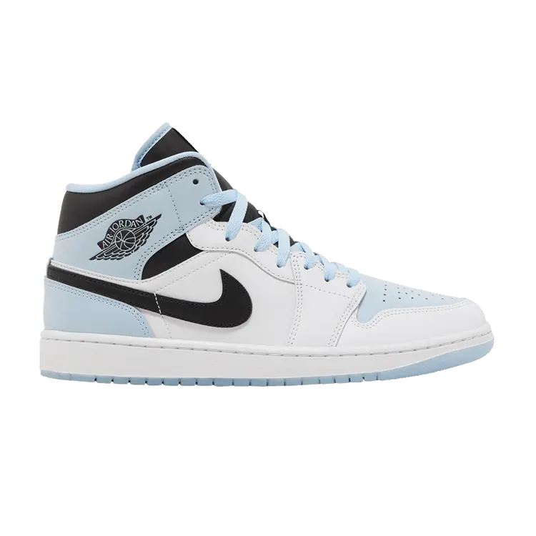 Air Jordan 1 Mid White Ice Blue 2023