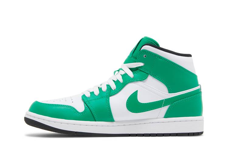Air Jordan 1 Mid Lucky Green