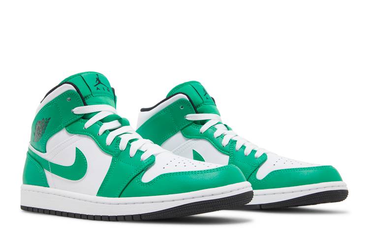 Air Jordan 1 Mid Lucky Green