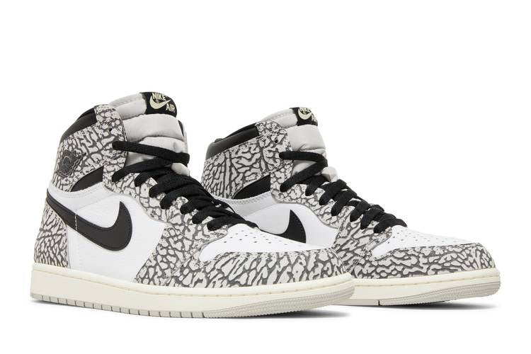 Air Jordan 1 Retro High White Cement