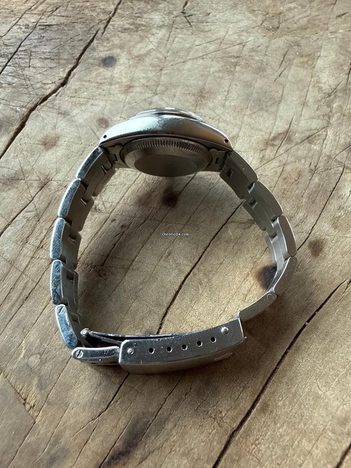 Rolex | Oyster Perpetual | 6919 | Steel | 26 mm | Steel | Blue | Automatic