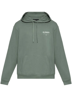 AllSaints Underground Oth Hoodie in Groen
